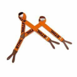 Tirantes elásticos botones Stihl 120 cm naranja