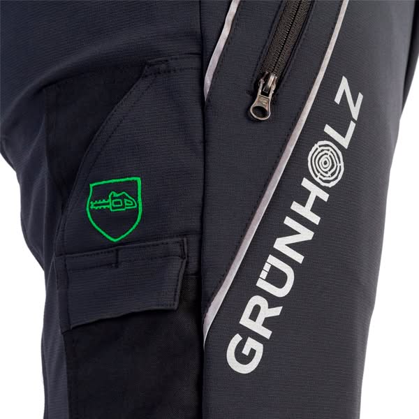 Pantalones anticorte GRÜNHOLZ® PRO³®AIR - Antracita - Clase 1 - Imagen 8